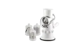 Hand-Cranked Vegetable Cutter and Slicer