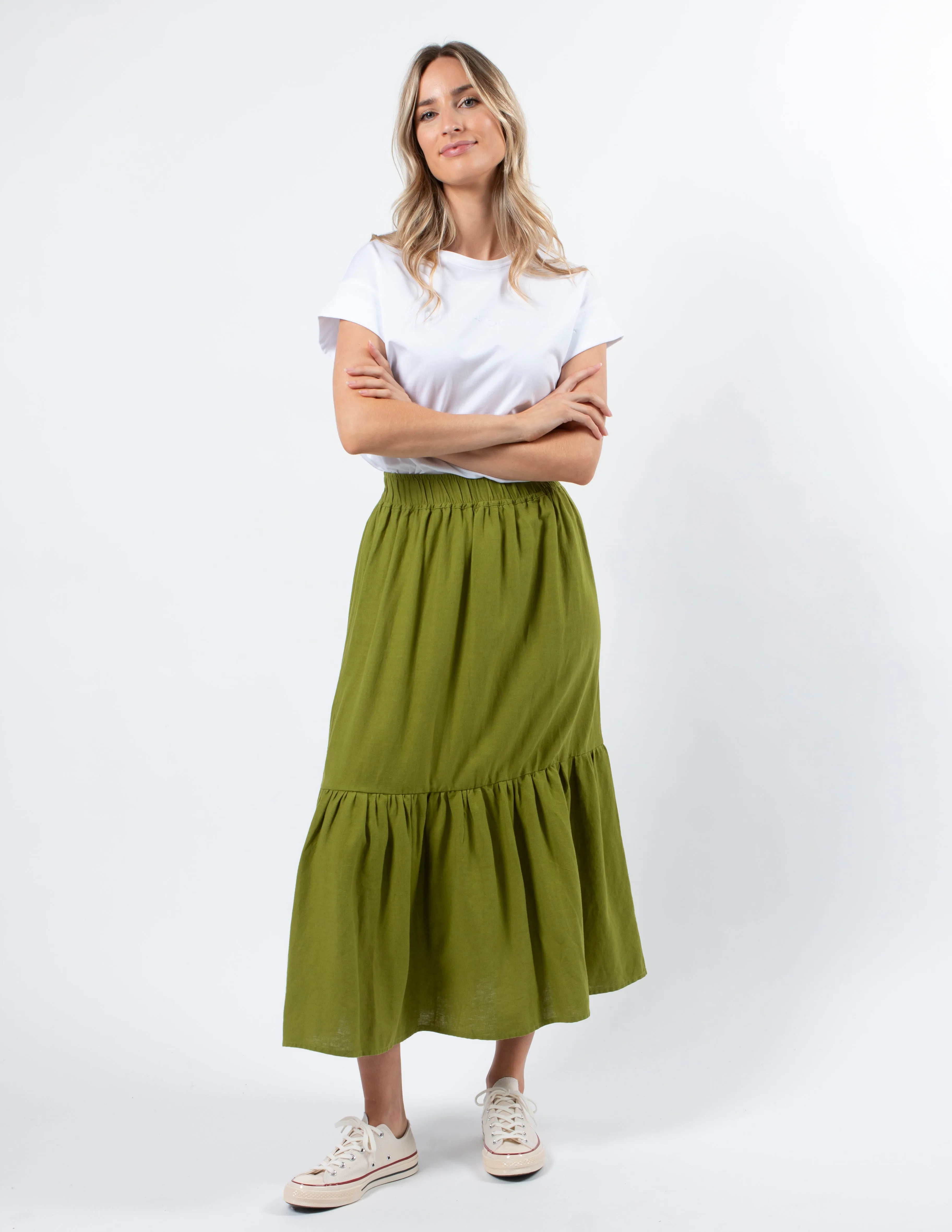 Hanna Skirt - Guacamole