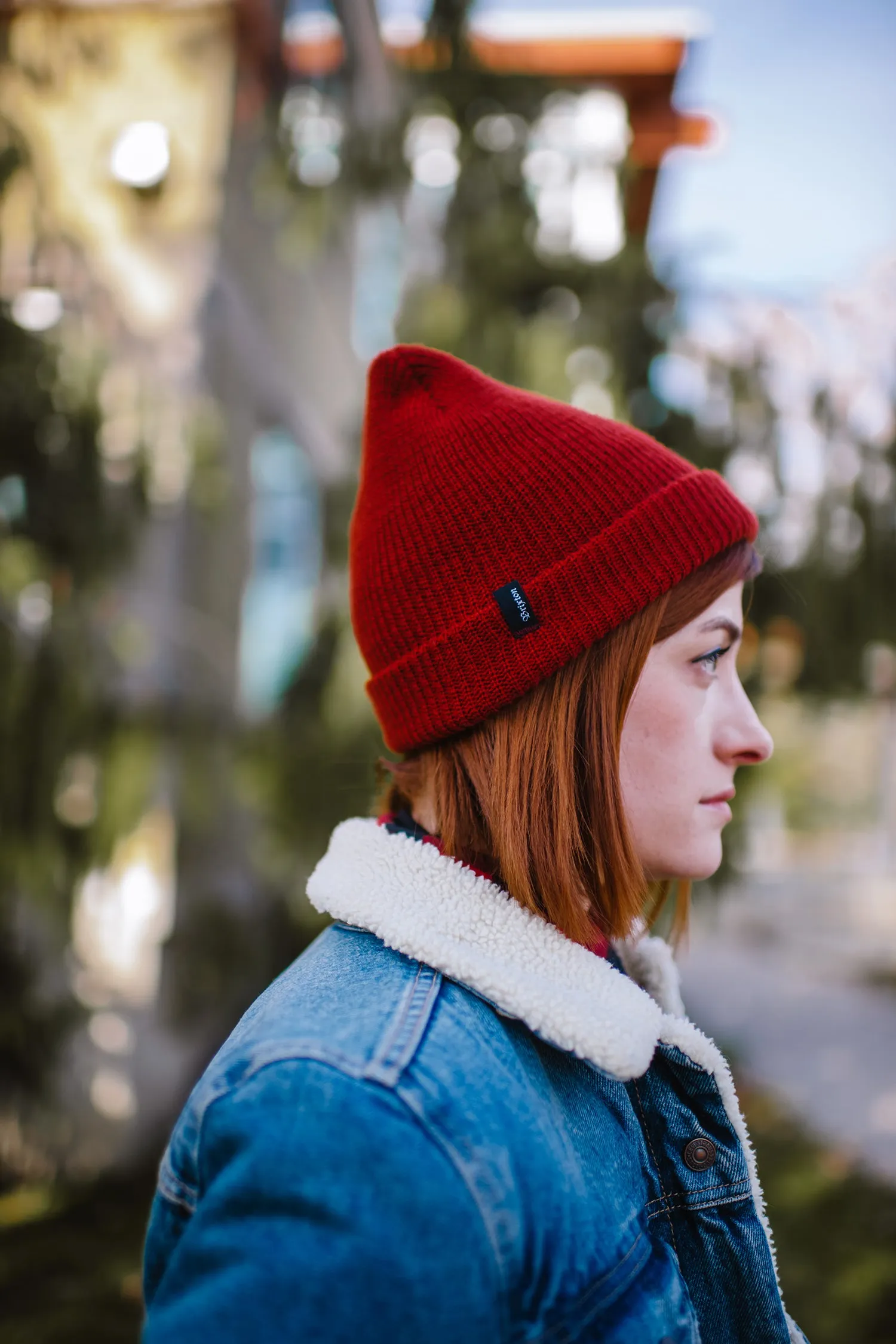 Heist Beanie in Red