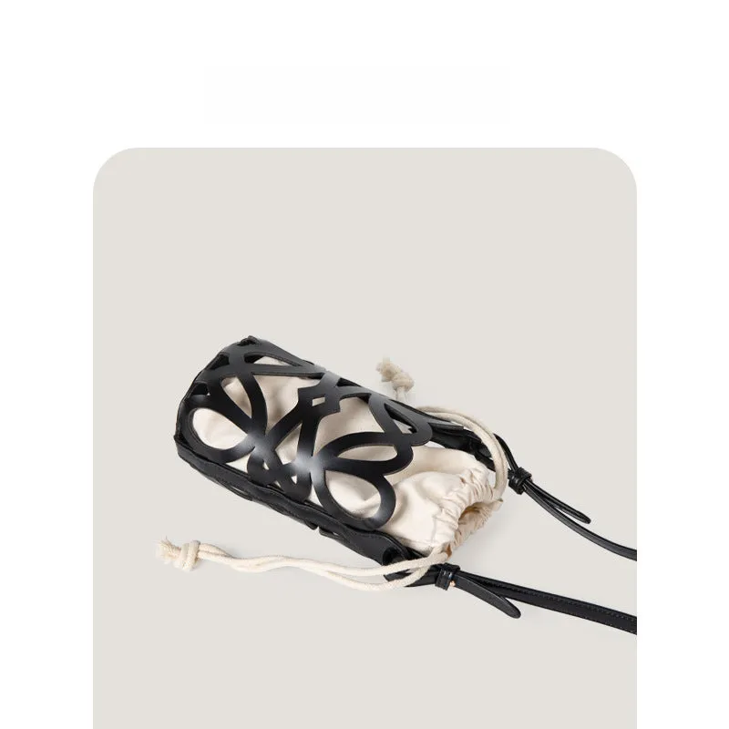 Hollow Cord Canvas Bag