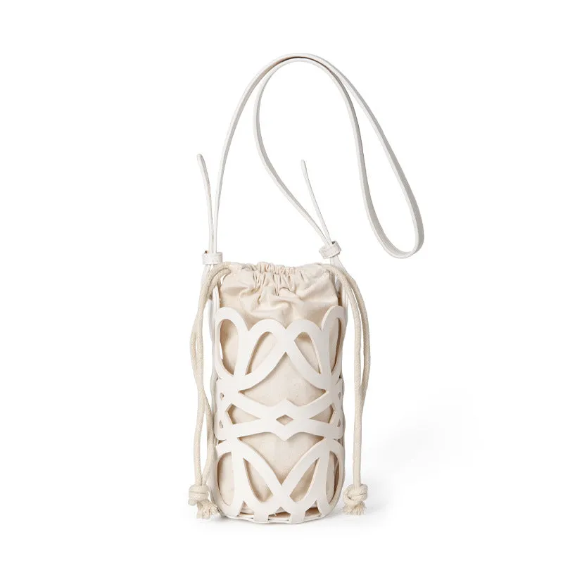 Hollow Cord Canvas Bag
