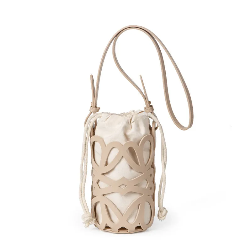 Hollow Cord Canvas Bag