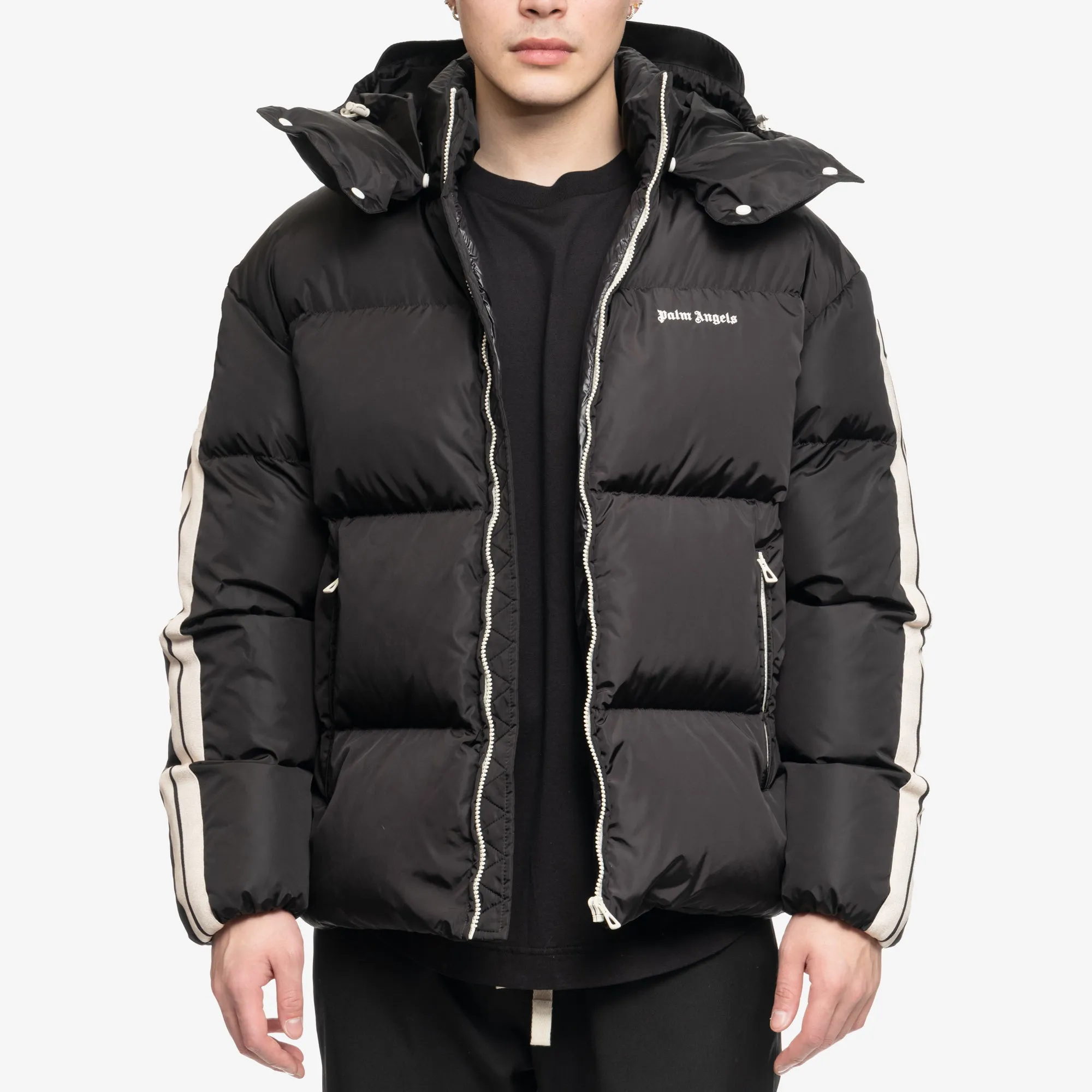 Hooded Track Down Jacket