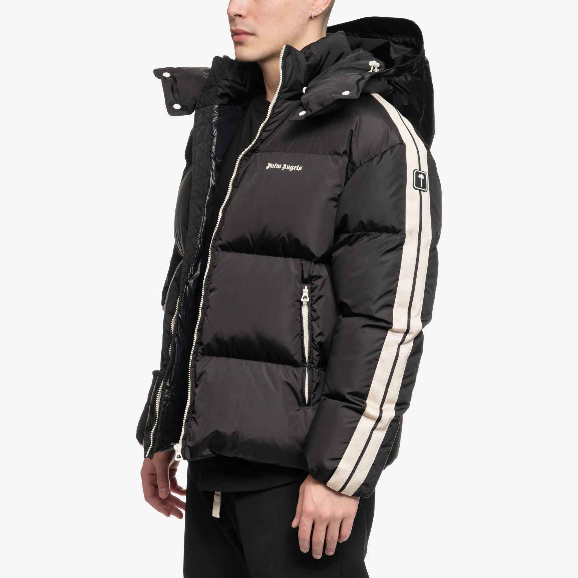 Hooded Track Down Jacket