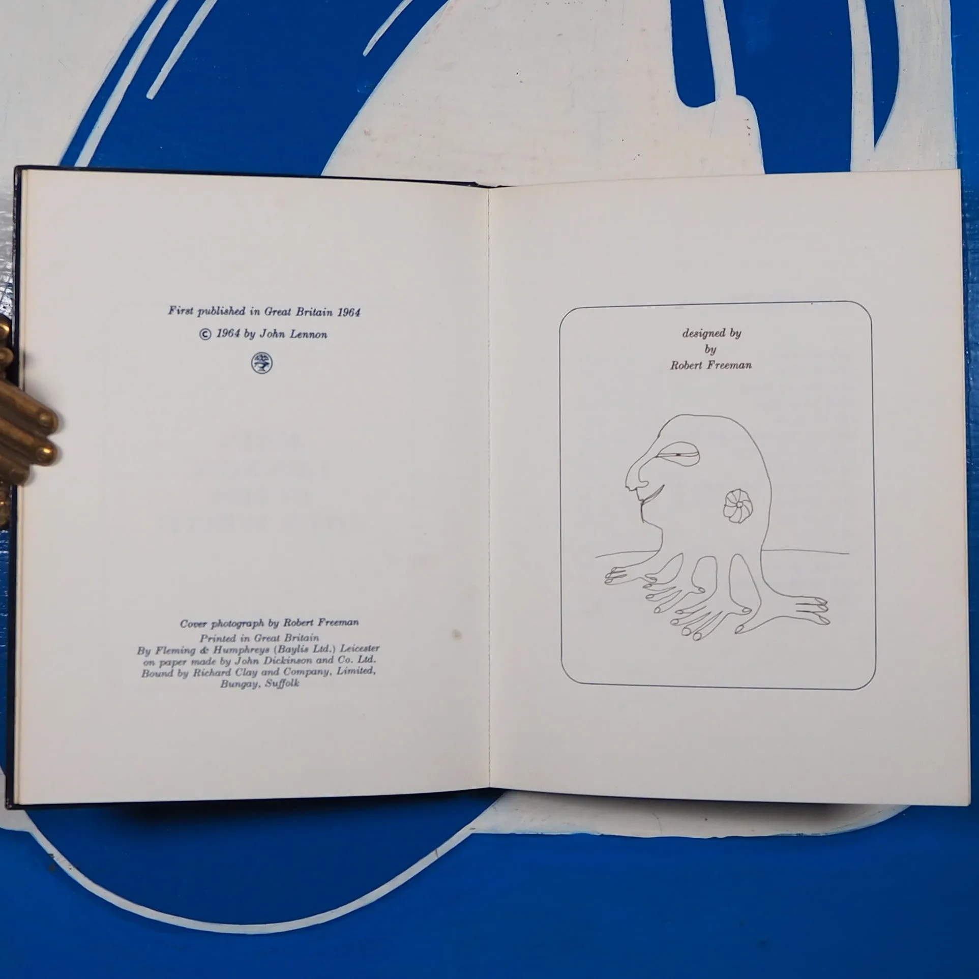 In His Own Write>>>SIGNED ASSOCIATION COPY<<<. Lennon, John. Publication Date: 1964 Condition: Very Good