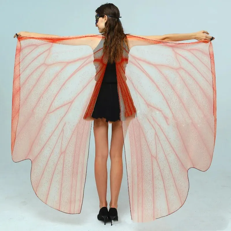 Insect Wings Dance Props Adult Butterfly Carnival Cape 168cm*135cm