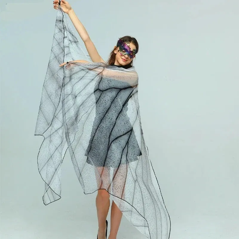 Insect Wings Dance Props Adult Butterfly Carnival Cape 168cm*135cm