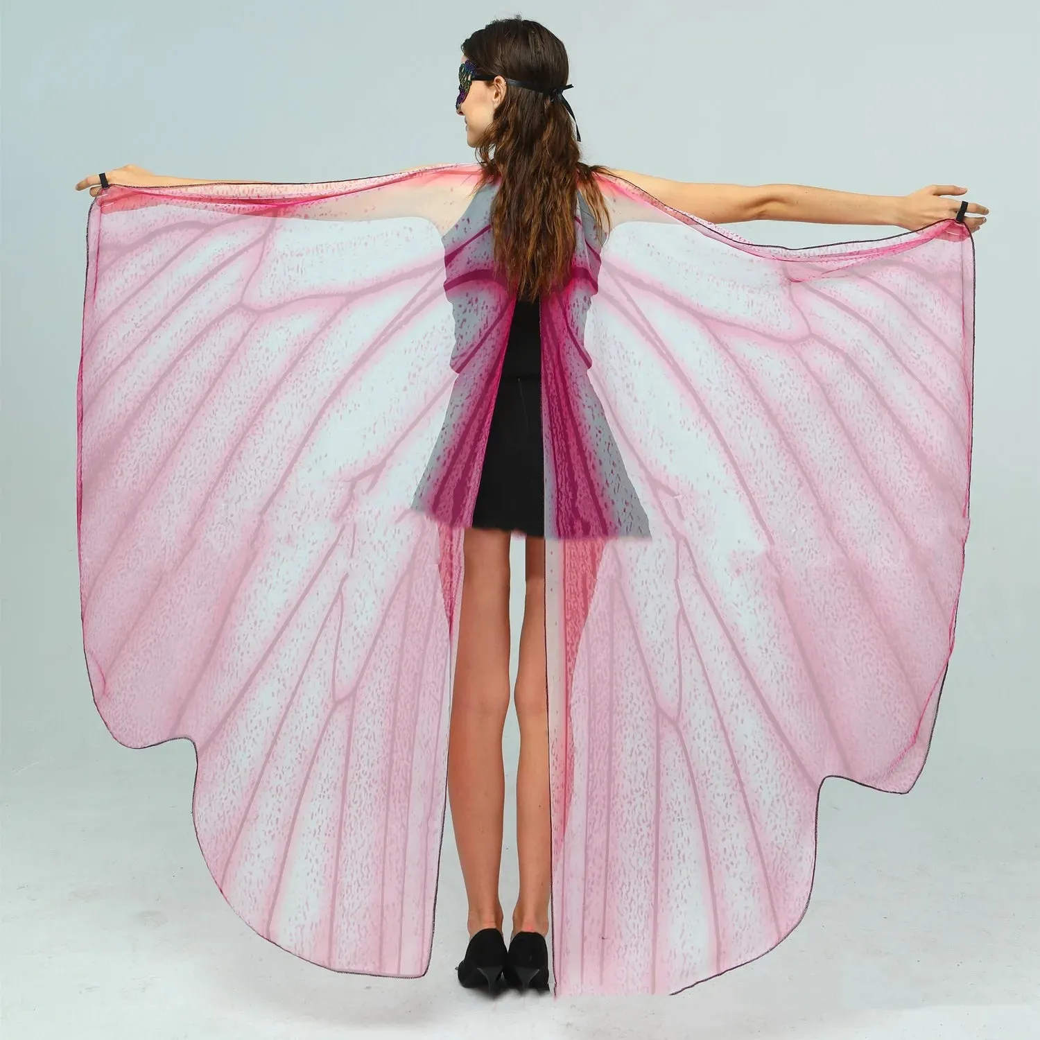 Insect Wings Dance Props Adult Butterfly Carnival Cape 168cm*135cm