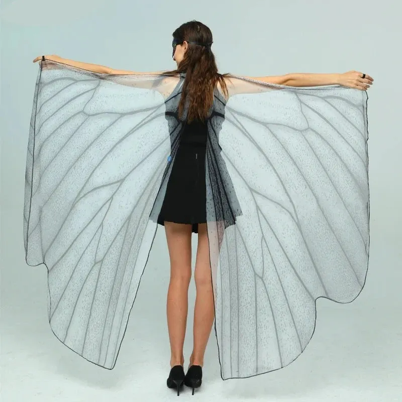 Insect Wings Dance Props Adult Butterfly Carnival Cape 168cm*135cm