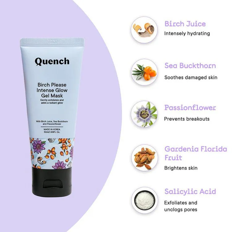 Intense Glow Gel Mask with Birch Juice Enzymes - 50 ML