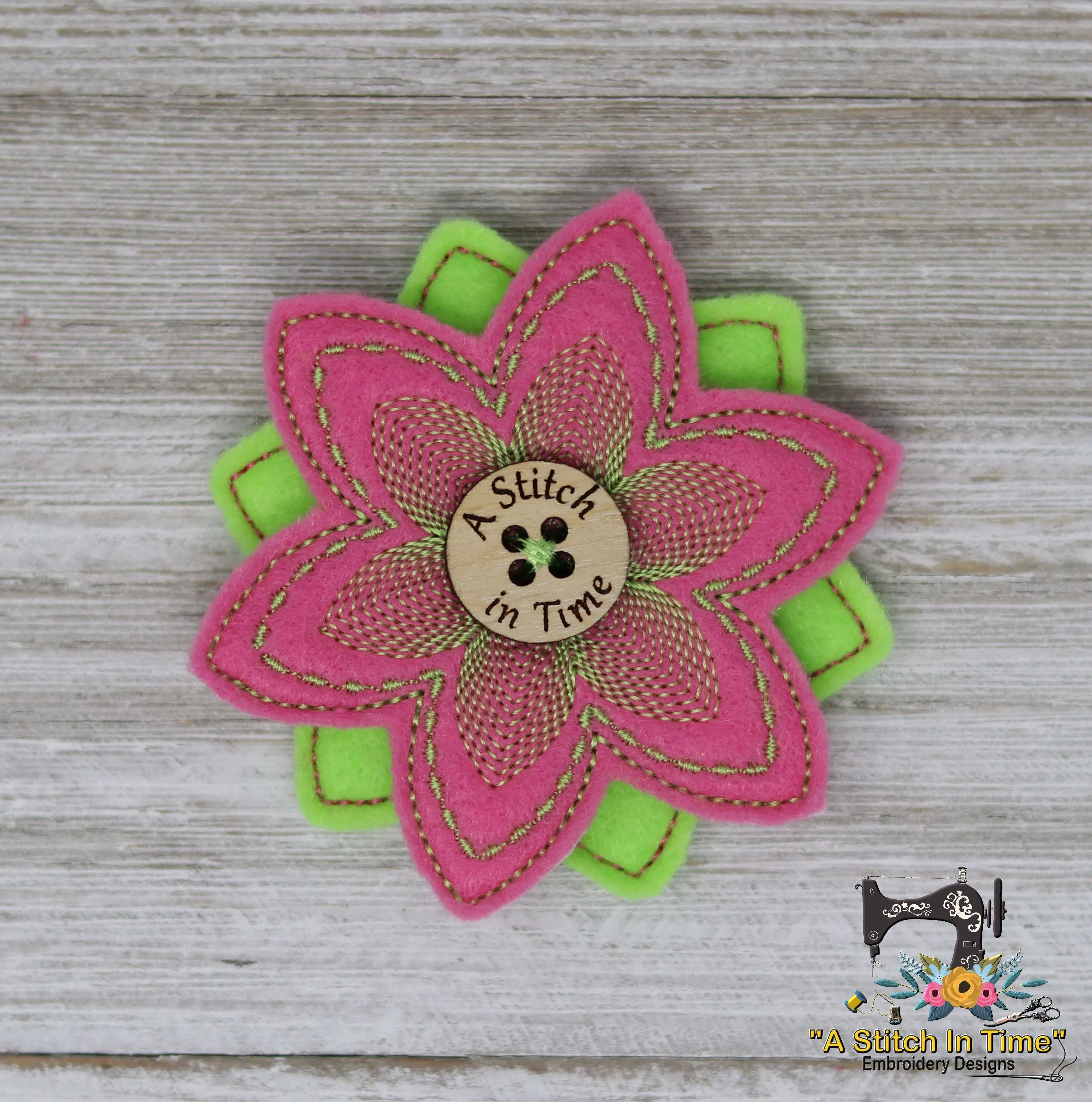 ITH Two Layer Flower