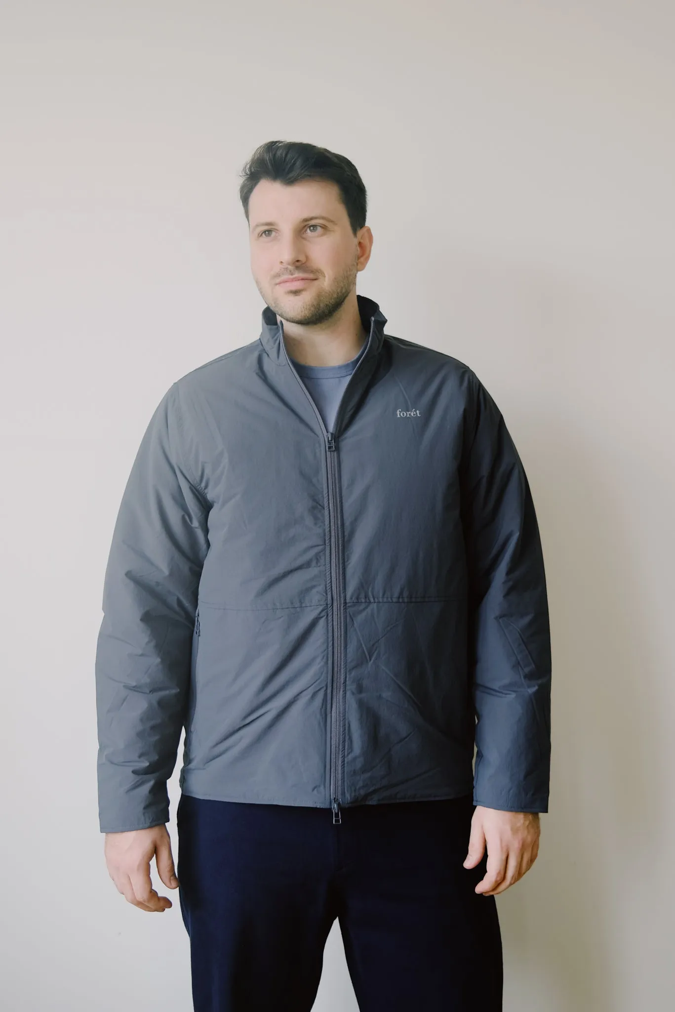 jacket - myst liner - grey
