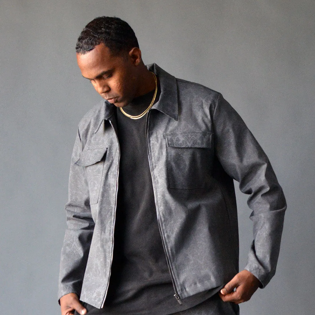 Jastillana Zip Jacket - Smoke Grey