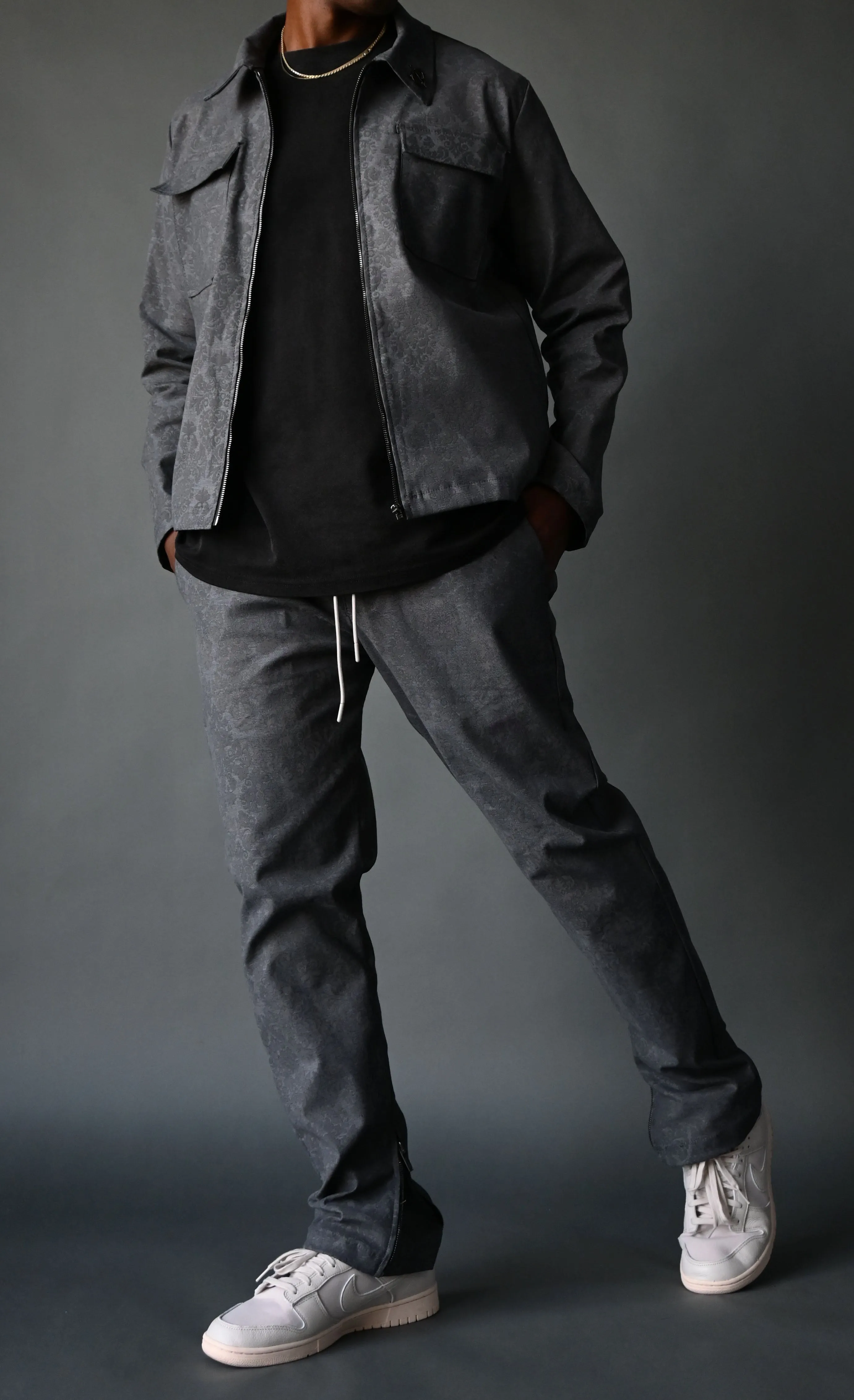 Jastillana Zip Jacket - Smoke Grey