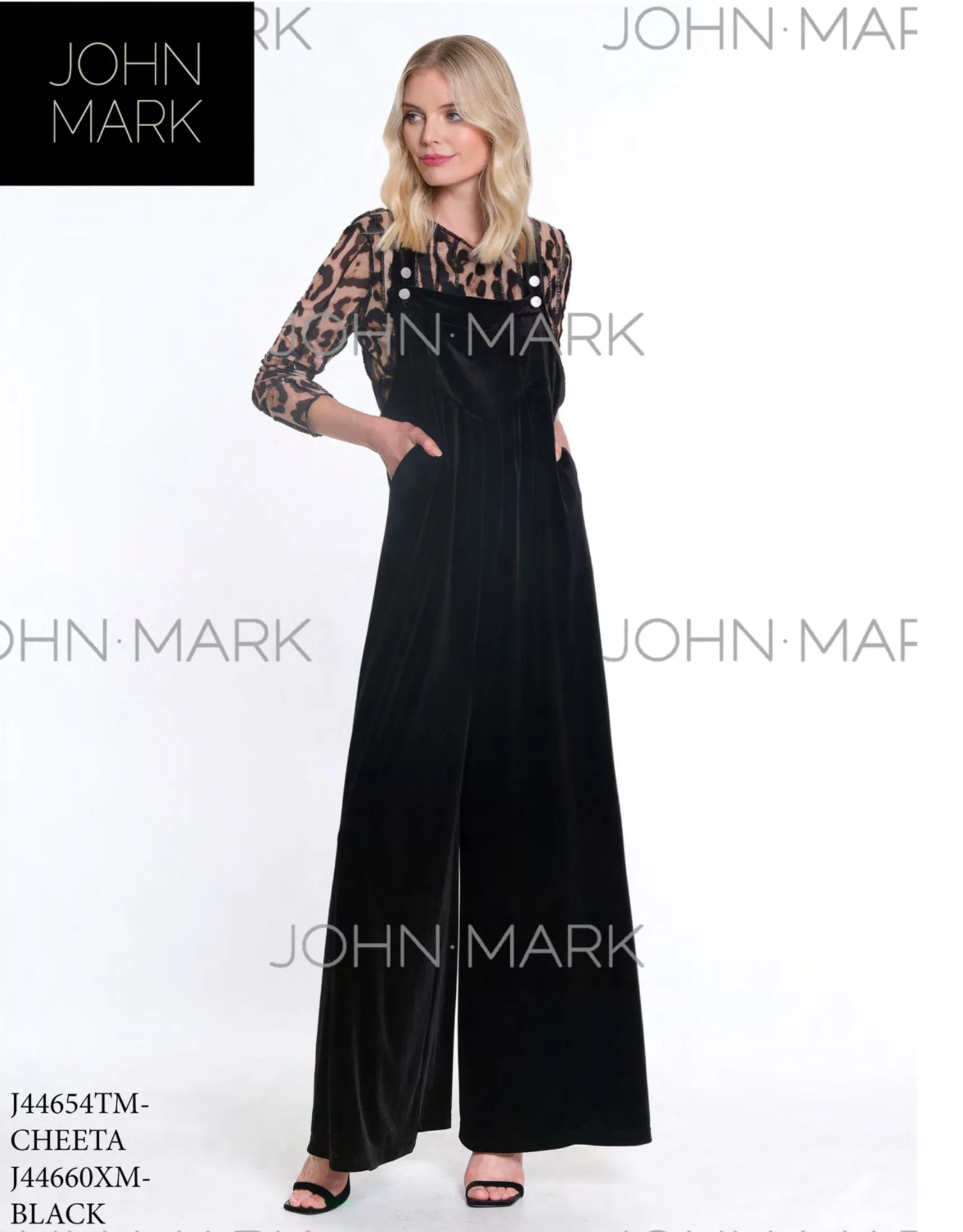 John Mark Velvet Jumpsuit