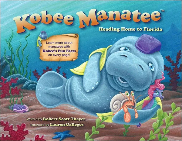 Kobee Manatee®: Heading Home to Florida Book