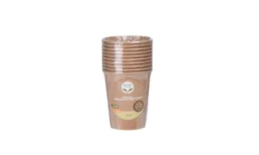 Kraft Paper Cups - 250ml - Eco-Friendly
