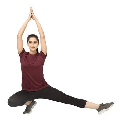 Kronos DRI-FIT Crew Neck Tee | Women's | Majestic Red | KIBI Sports
