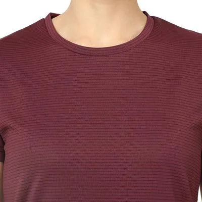 Kronos DRI-FIT Crew Neck Tee | Women's | Majestic Red | KIBI Sports