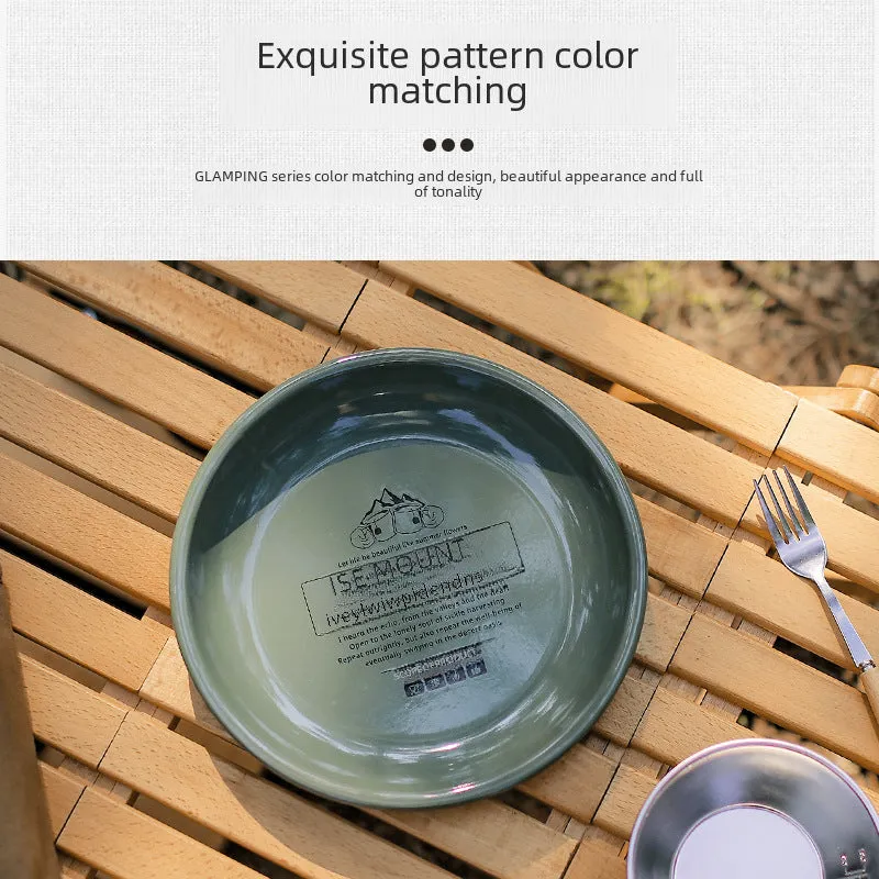 Large Capacity Outdoor Dining Plate