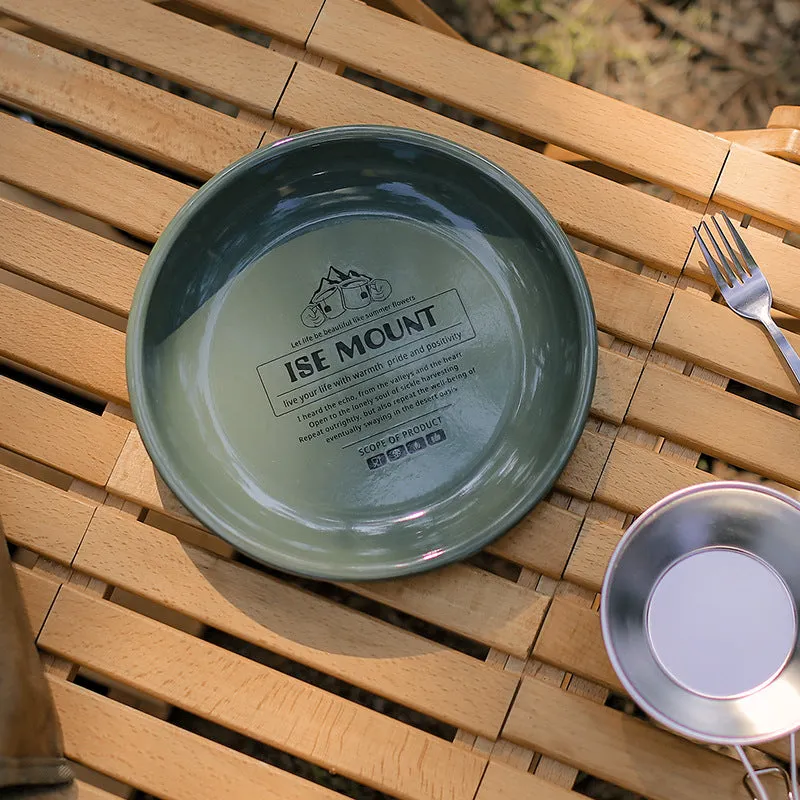 Large Capacity Outdoor Dining Plate