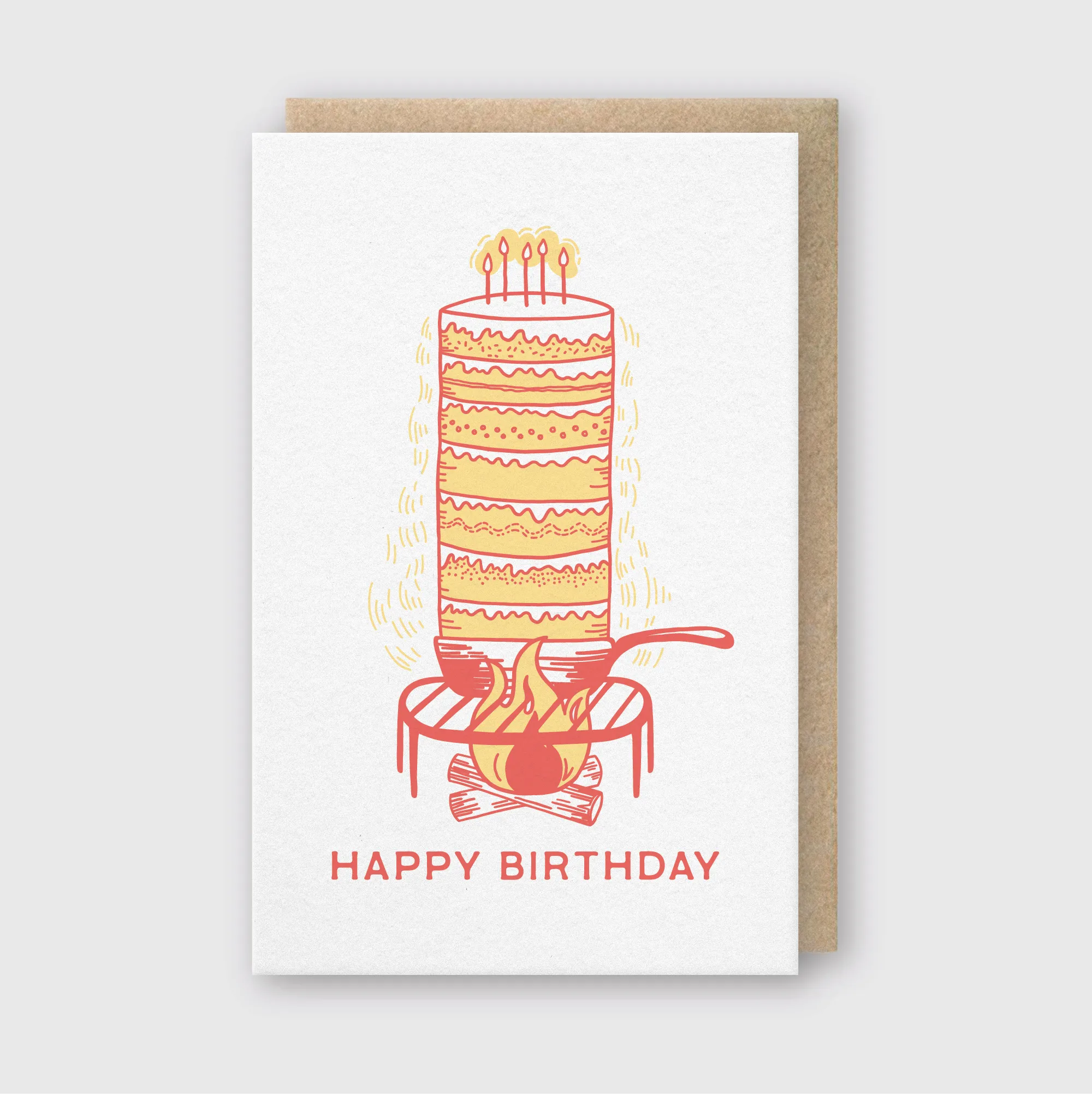 Layer Cake Greeting Card