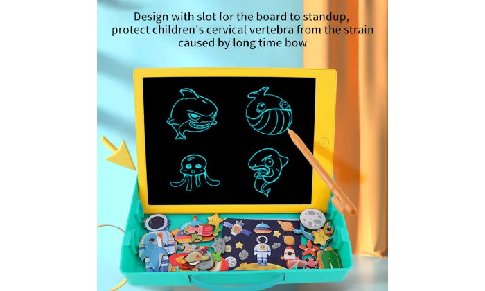 LCD Writing Tablet With Pencil Case Drawing Board