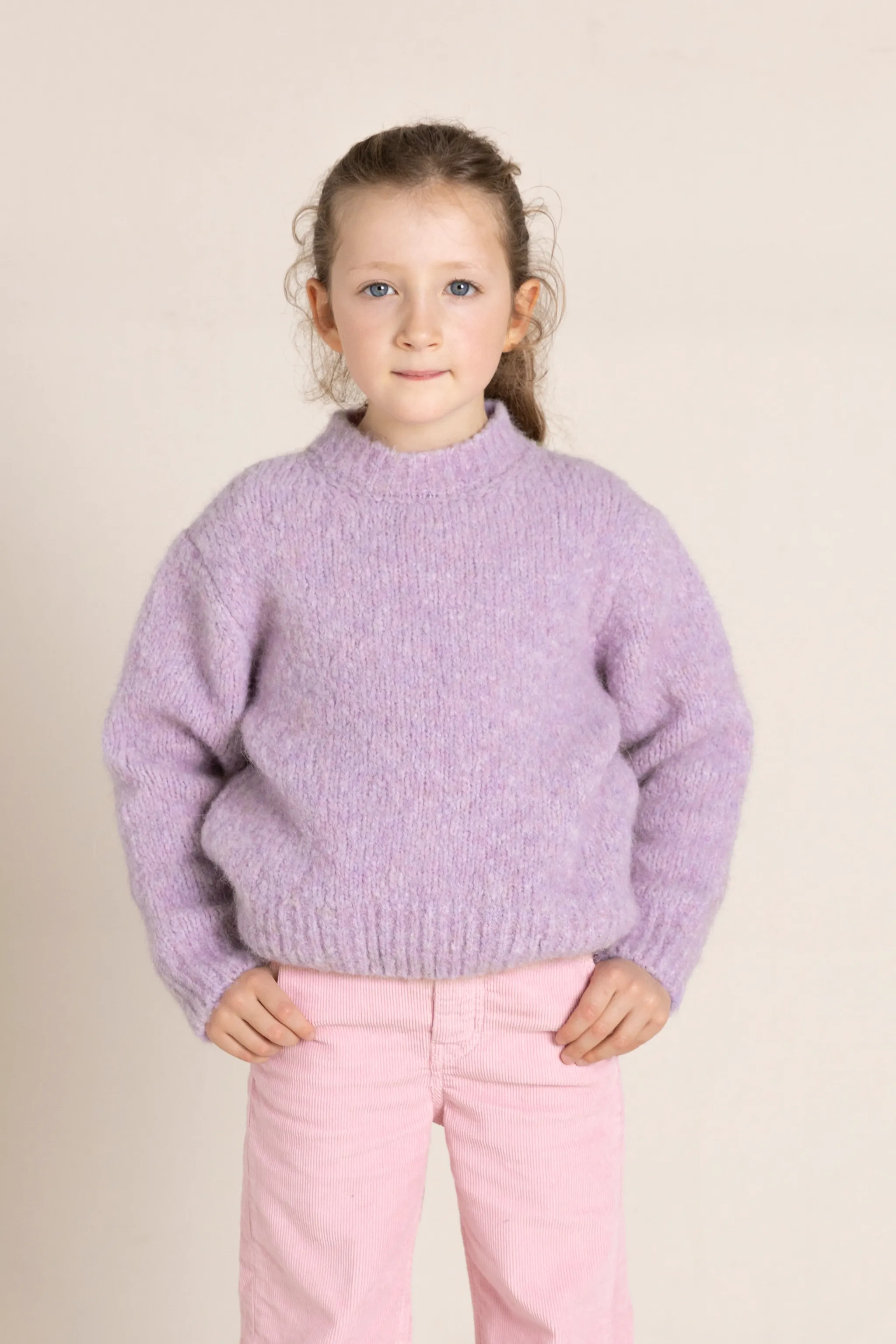 LONA Lilac - Round Neck Jumper
