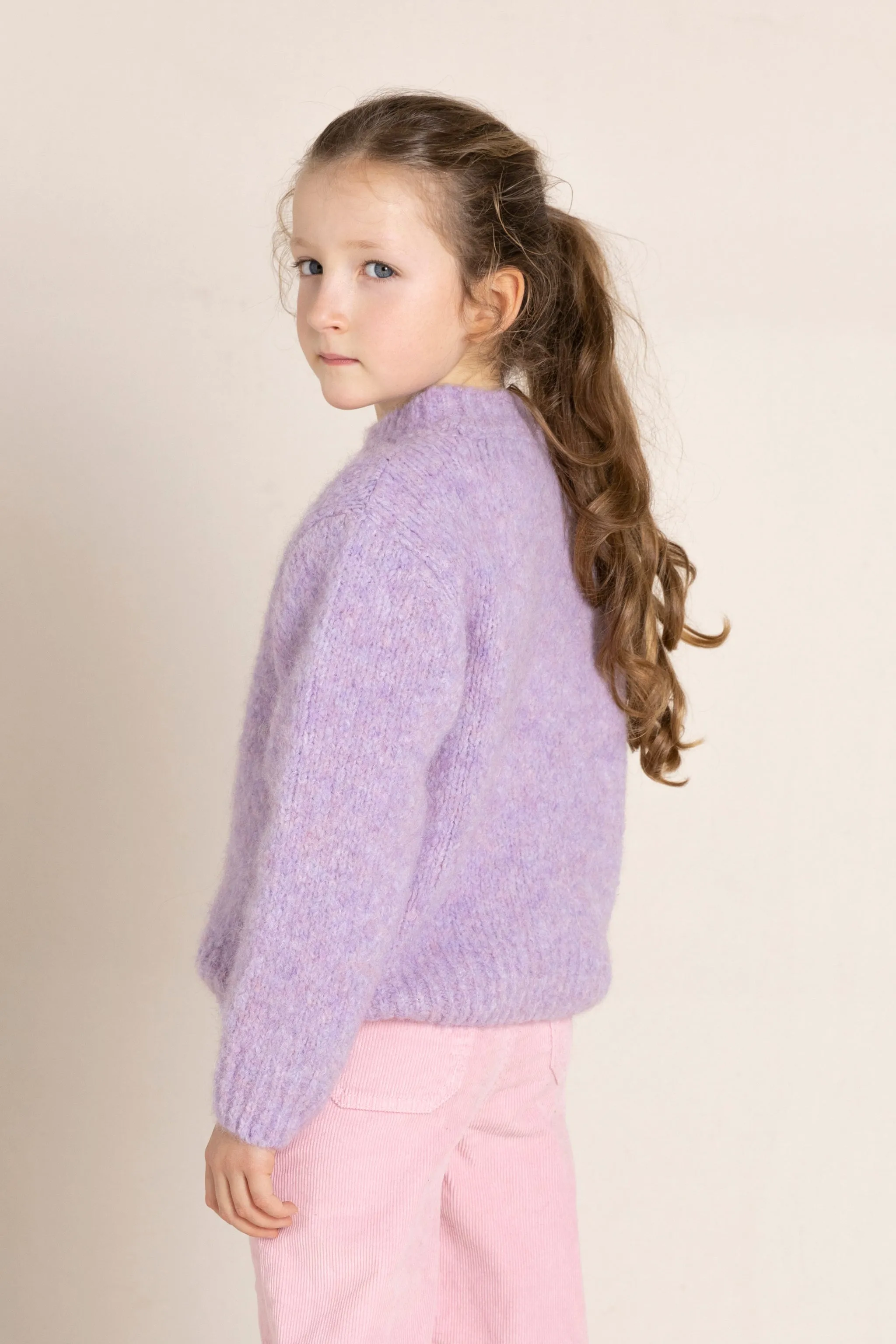 LONA Lilac - Round Neck Jumper