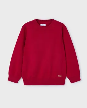 Mayoral - Red Cotton Sweater
