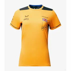 McLaren Womens T-Shirt, Lando Norris Team, Orange, 2022