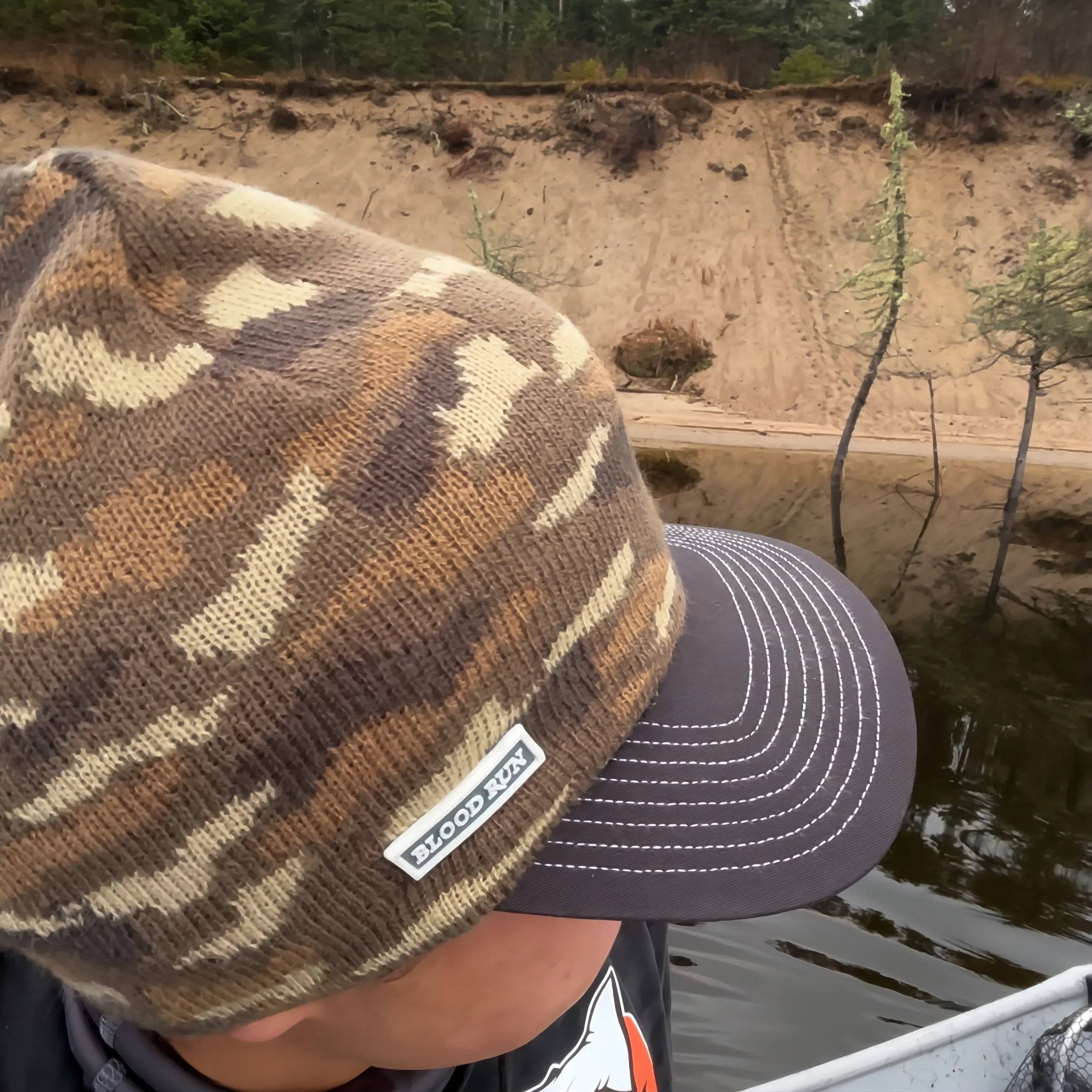 MEN'S CAMO FISHING BEANIE