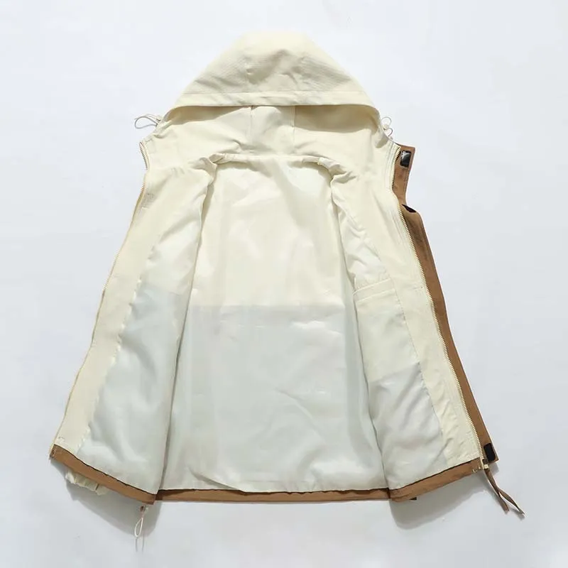 Men's Casual Multicolor Hooded Jacket – Stylish and Comfortable Outerwear for Everyday Wear