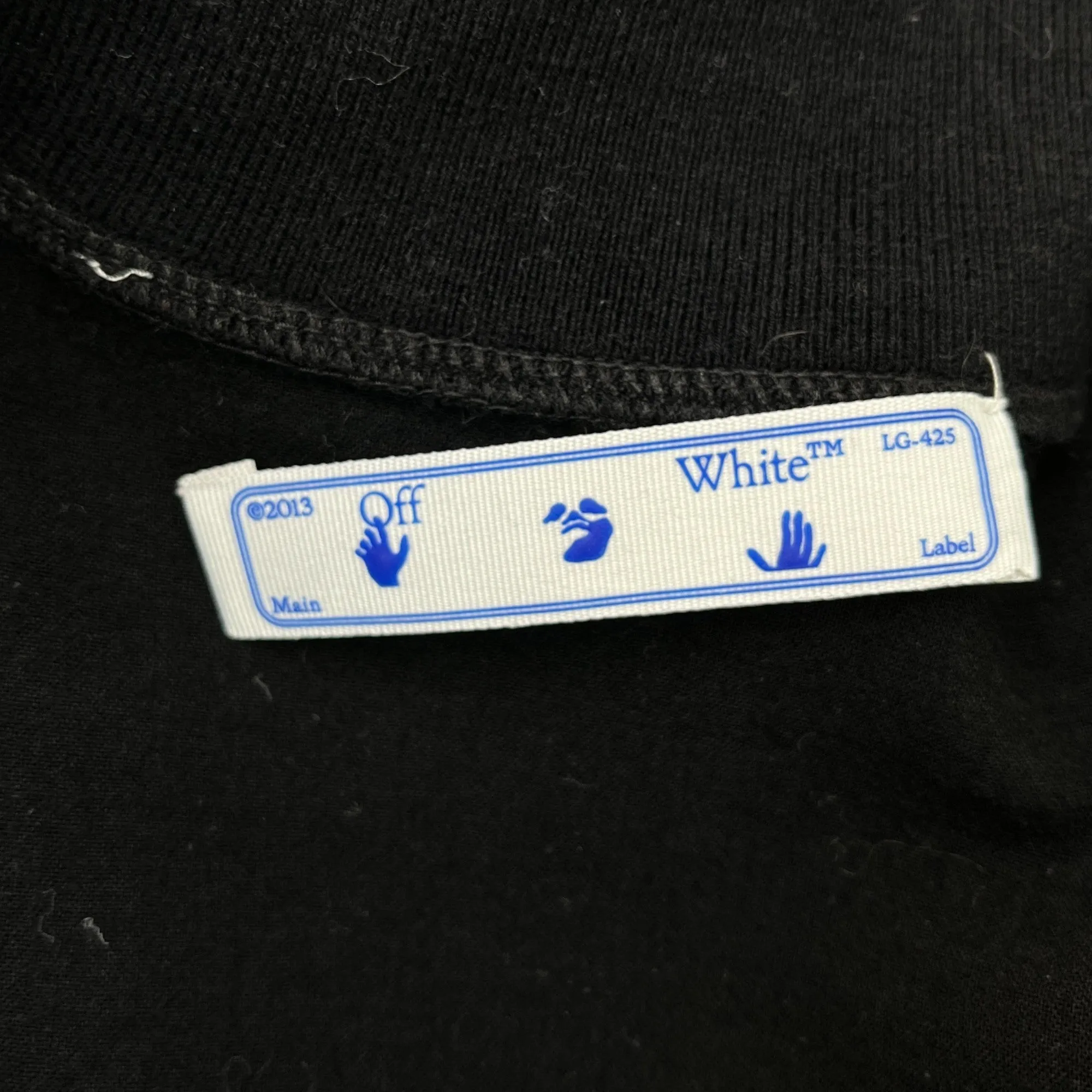Men's Embroidered Logo Track Jacket Black Size IT 48 / UK M