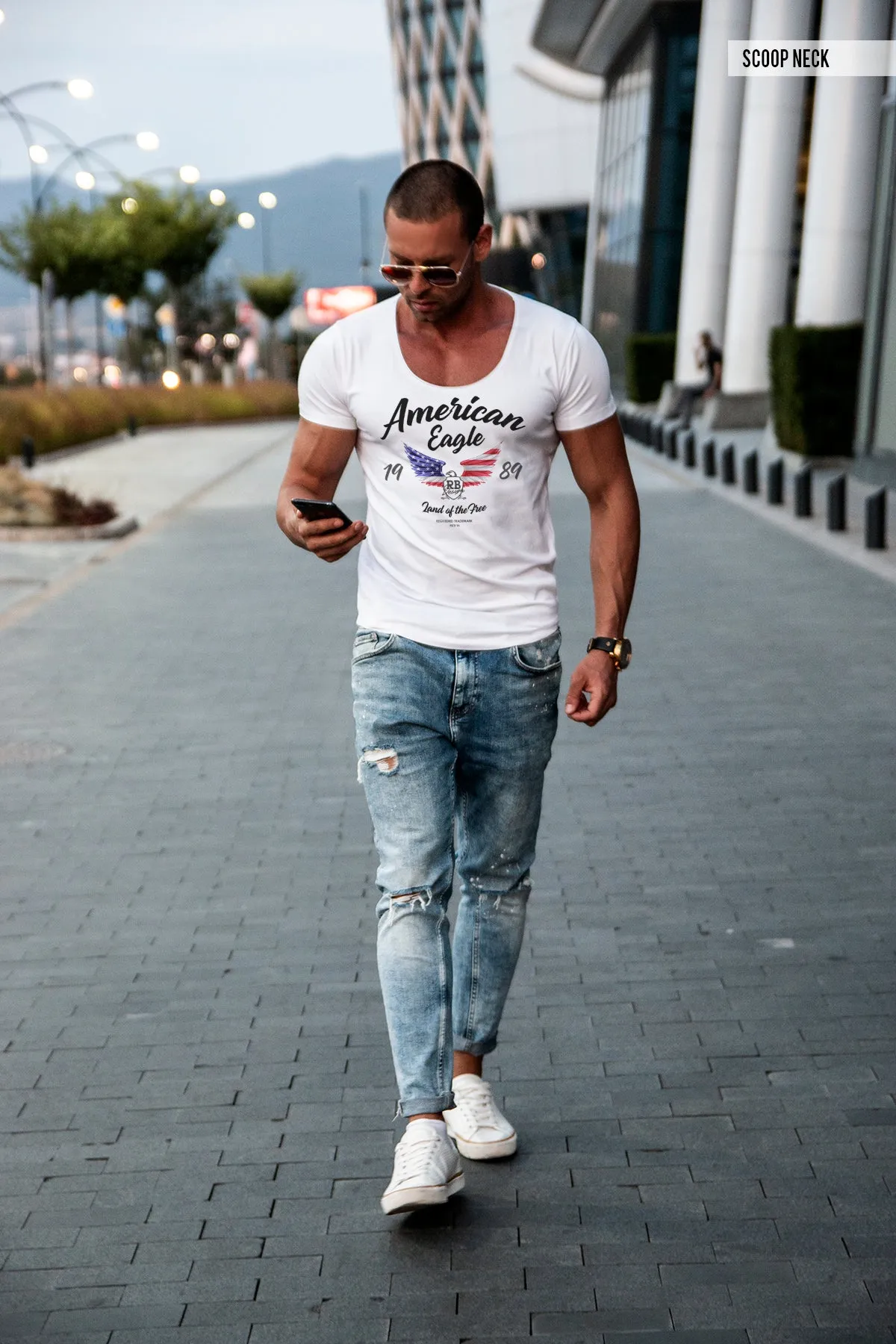 Mens T-shirt American Eagle MD960