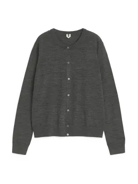 Merino wool cardigan