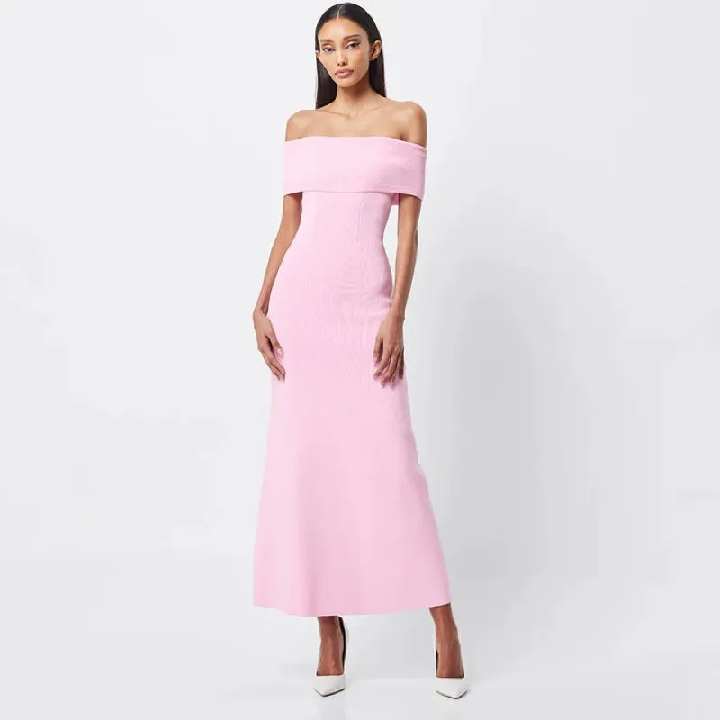 Monaco Off Shoulder Dress - 6 (B) - 8