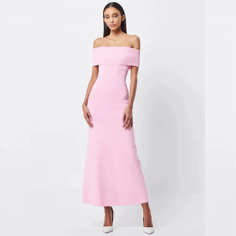 Monaco Off Shoulder Dress - 6 (B) - 8