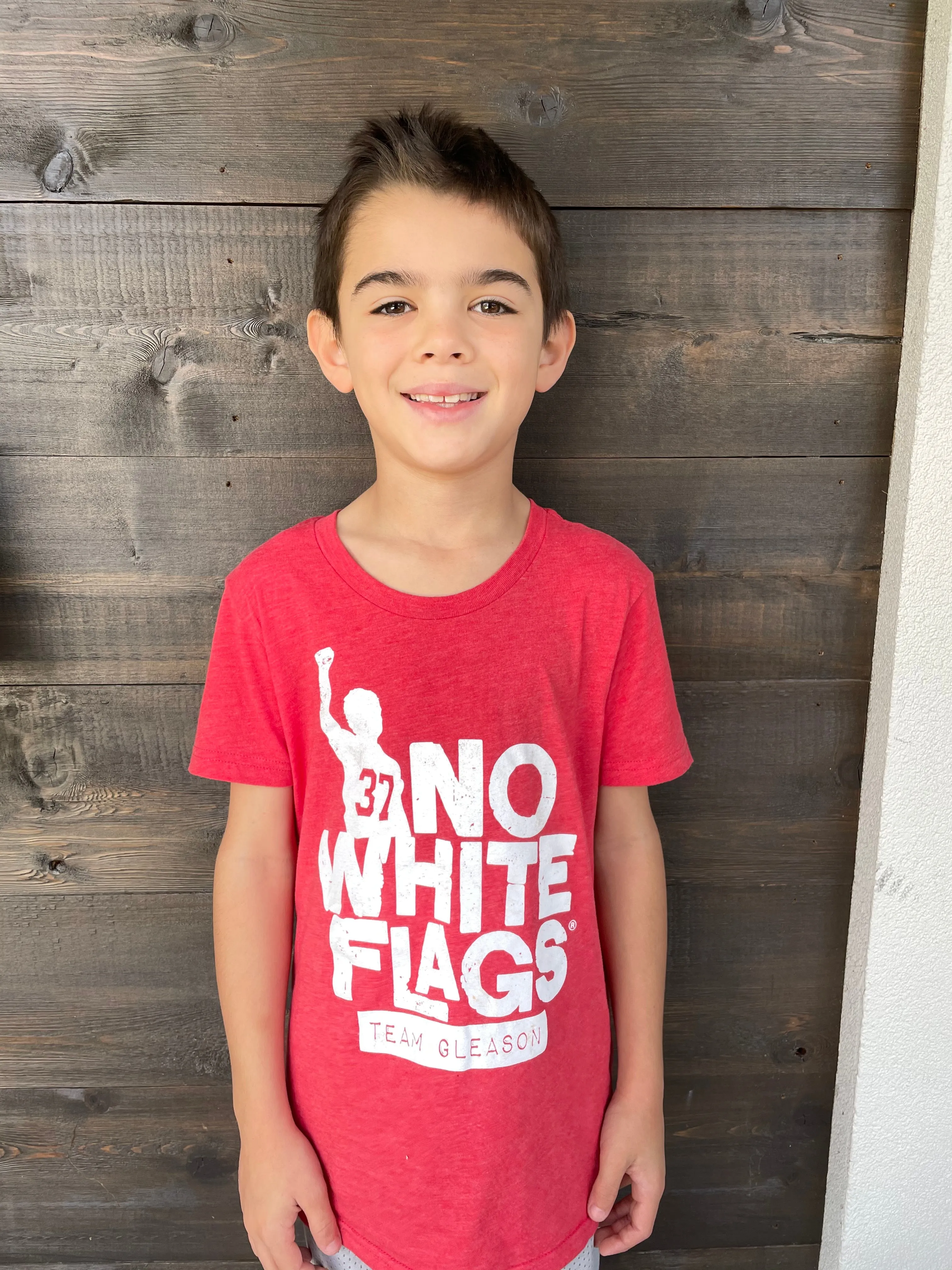No White Flags Tri-Red Youth T-shirt