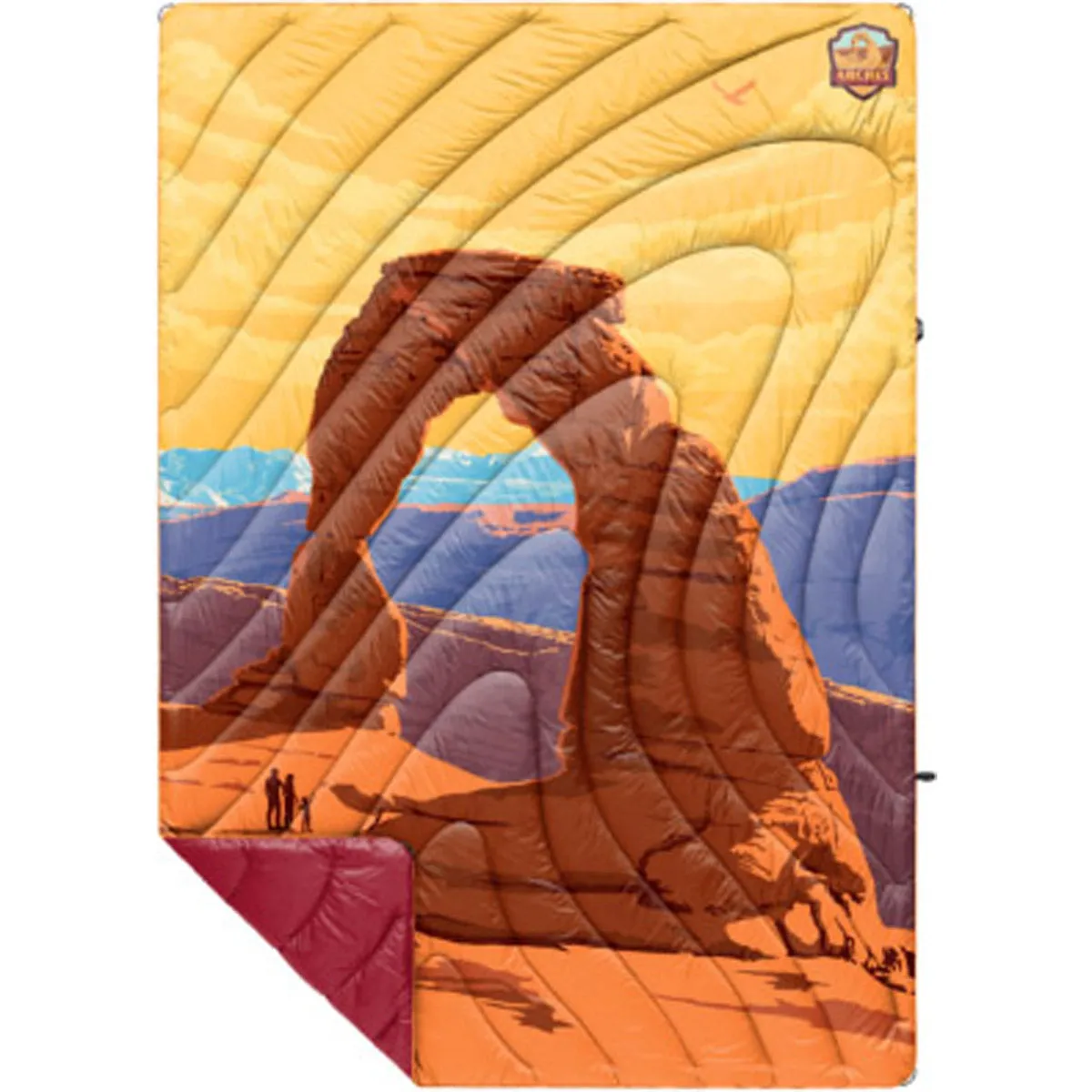 Original Puffy Blanket - Printed 1-Person