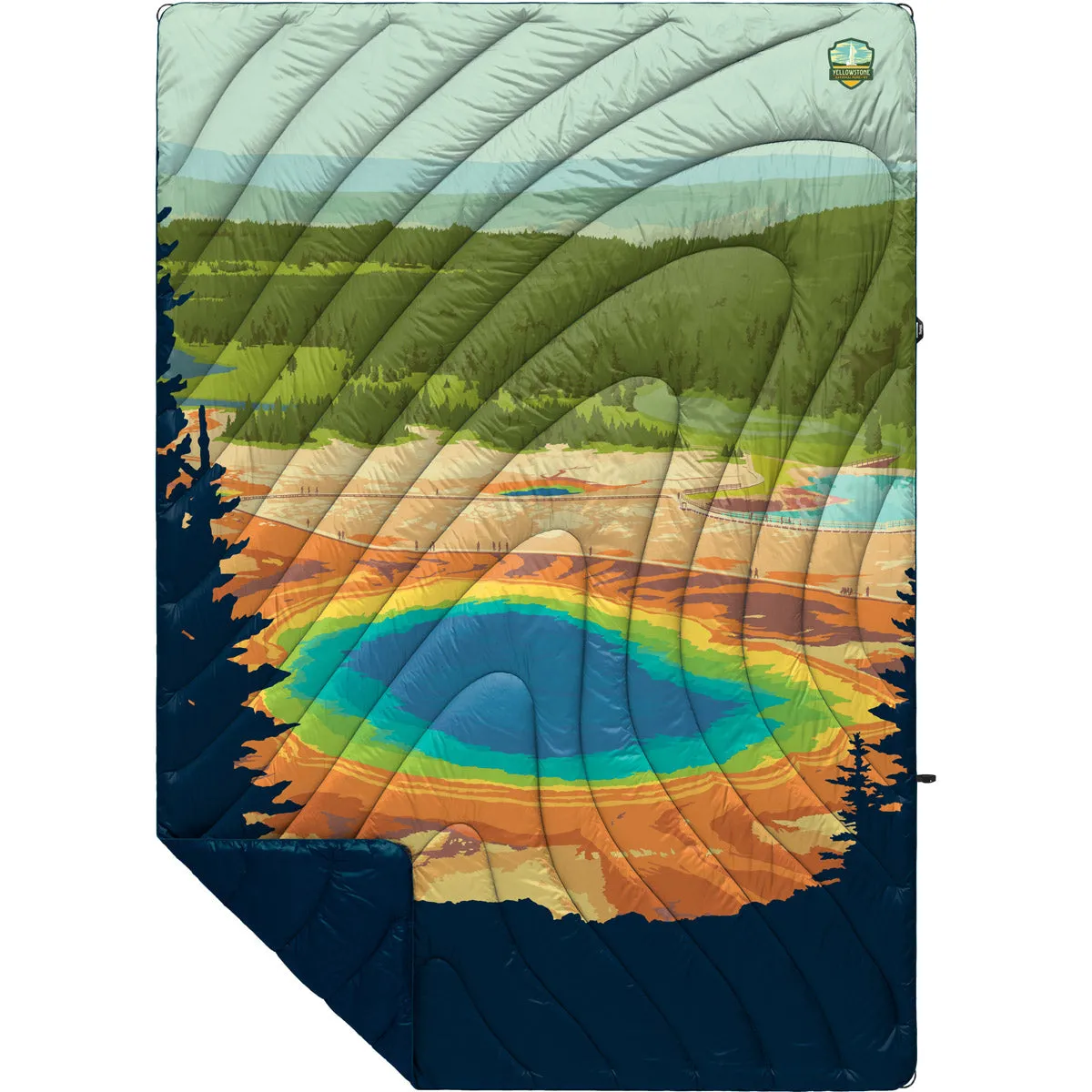Original Puffy Blanket - Printed 1-Person