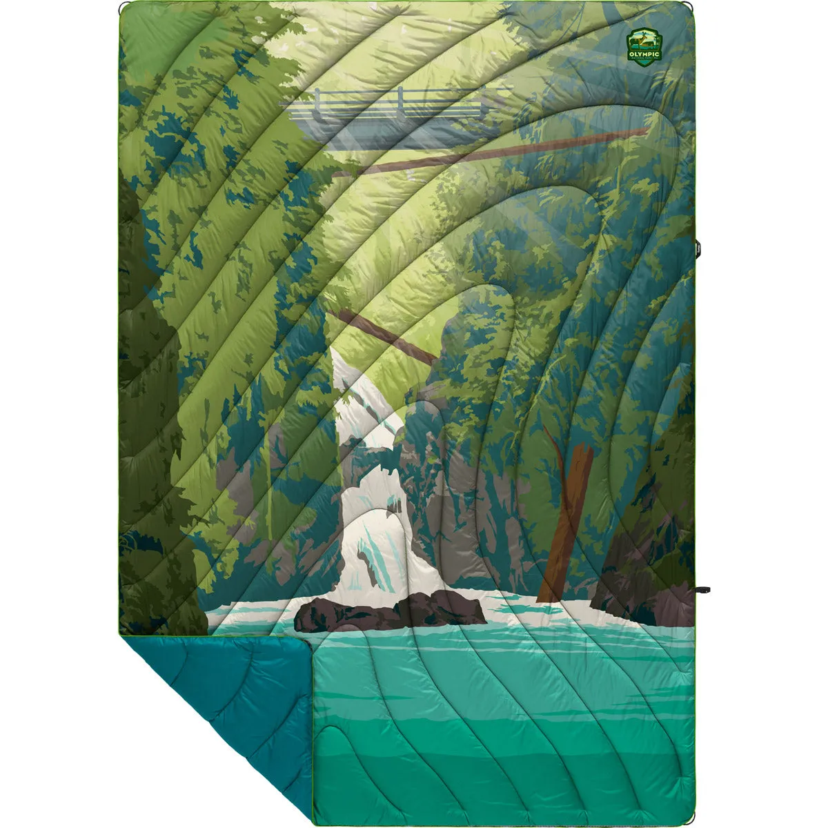 Original Puffy Blanket - Printed 1-Person