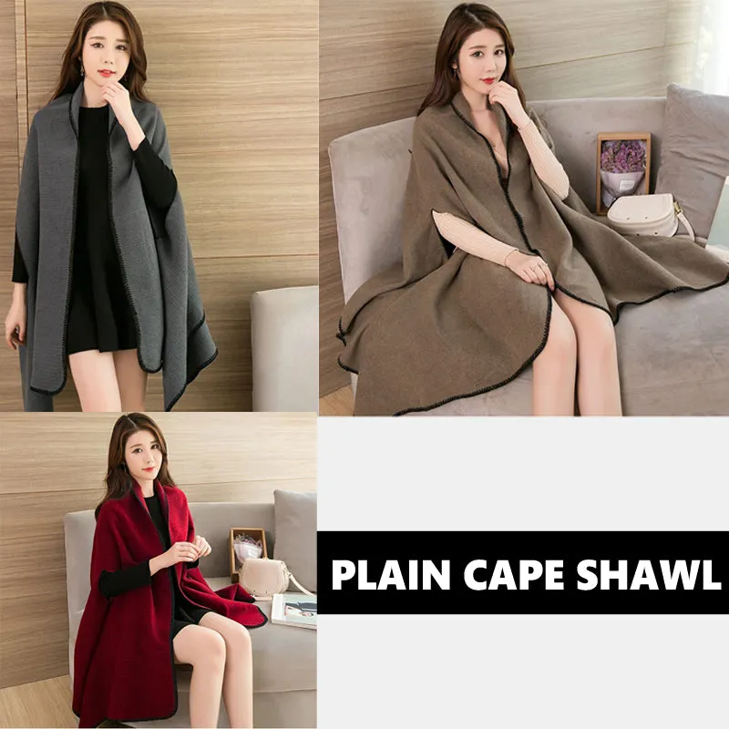 PLAIN CAPE SHAWL