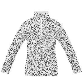 Poivre Blanc Girls Base Layer Shirt - Jaguar Black