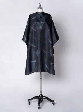 Premium Client Hairstyling Cape - Signature Triangles Print