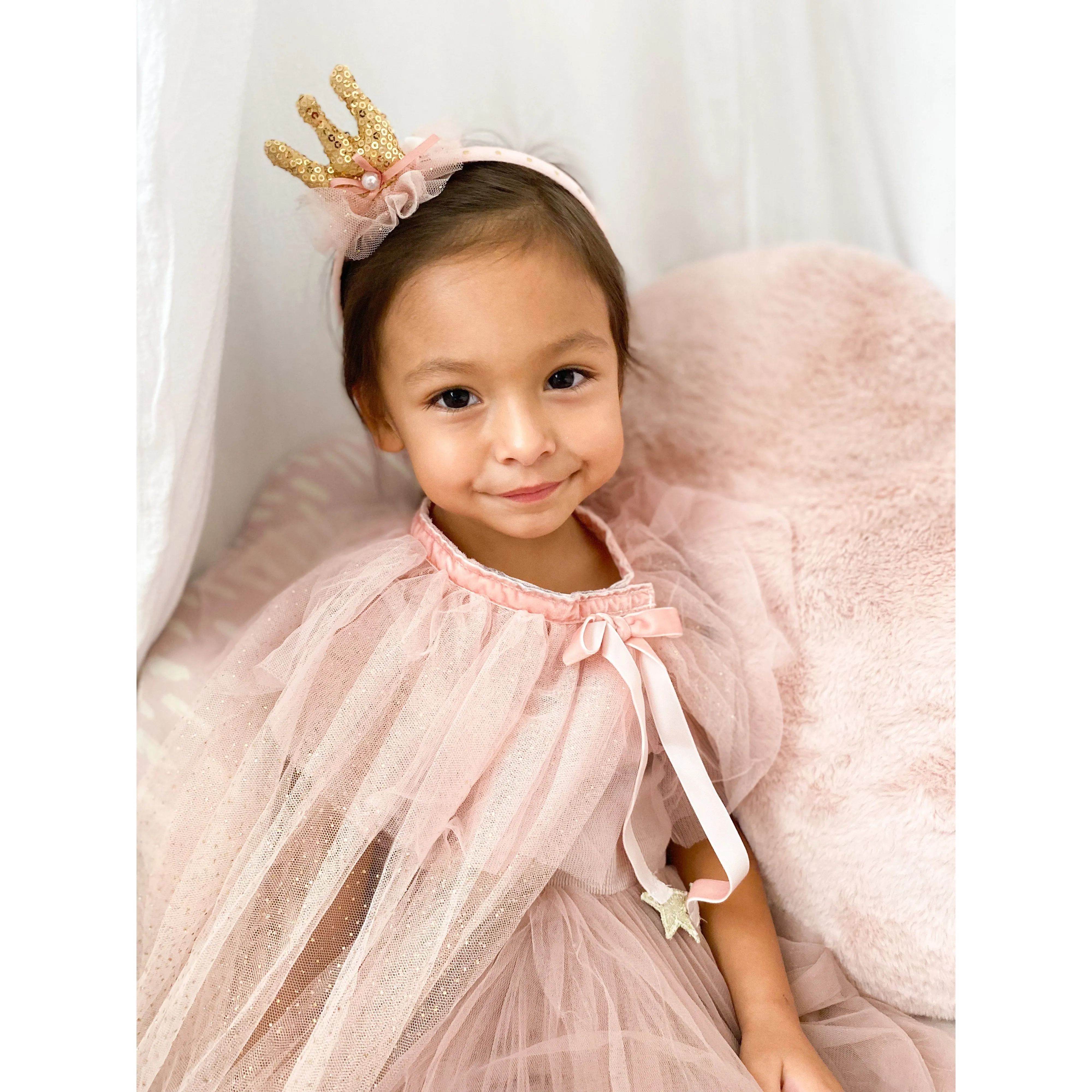 Princess Cape And Headband Set