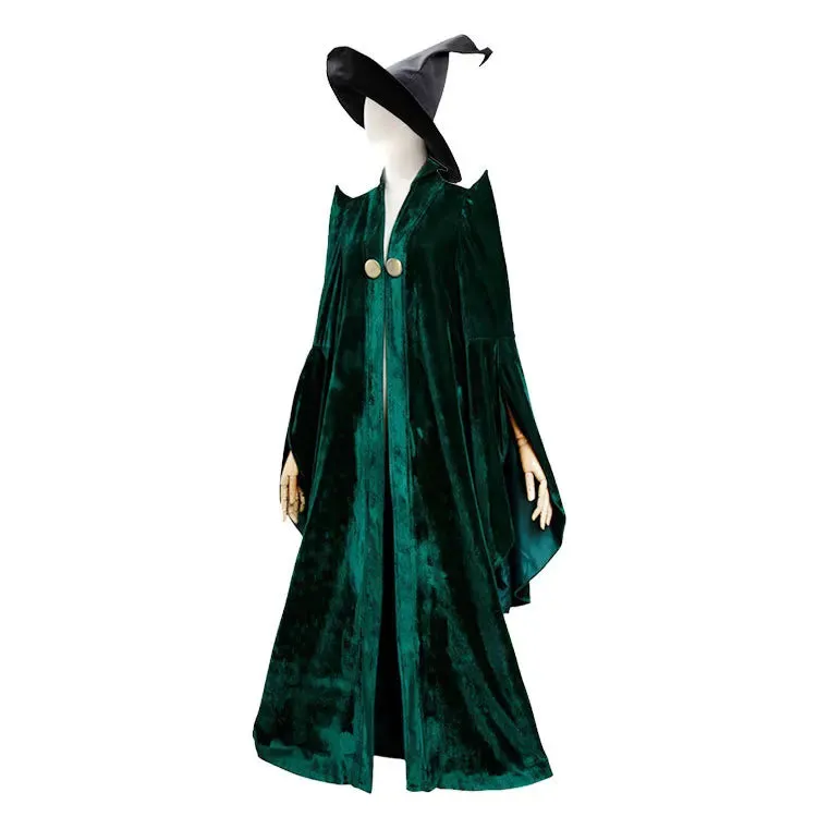 Professor Mileva McGonagall Hogwarts School of Witchcraft and Wizardry Halloween Costume