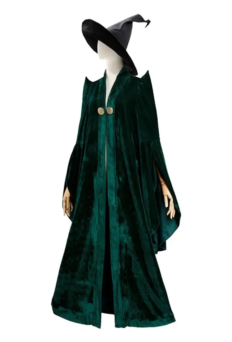 Professor Mileva McGonagall Hogwarts School of Witchcraft and Wizardry Halloween Costume