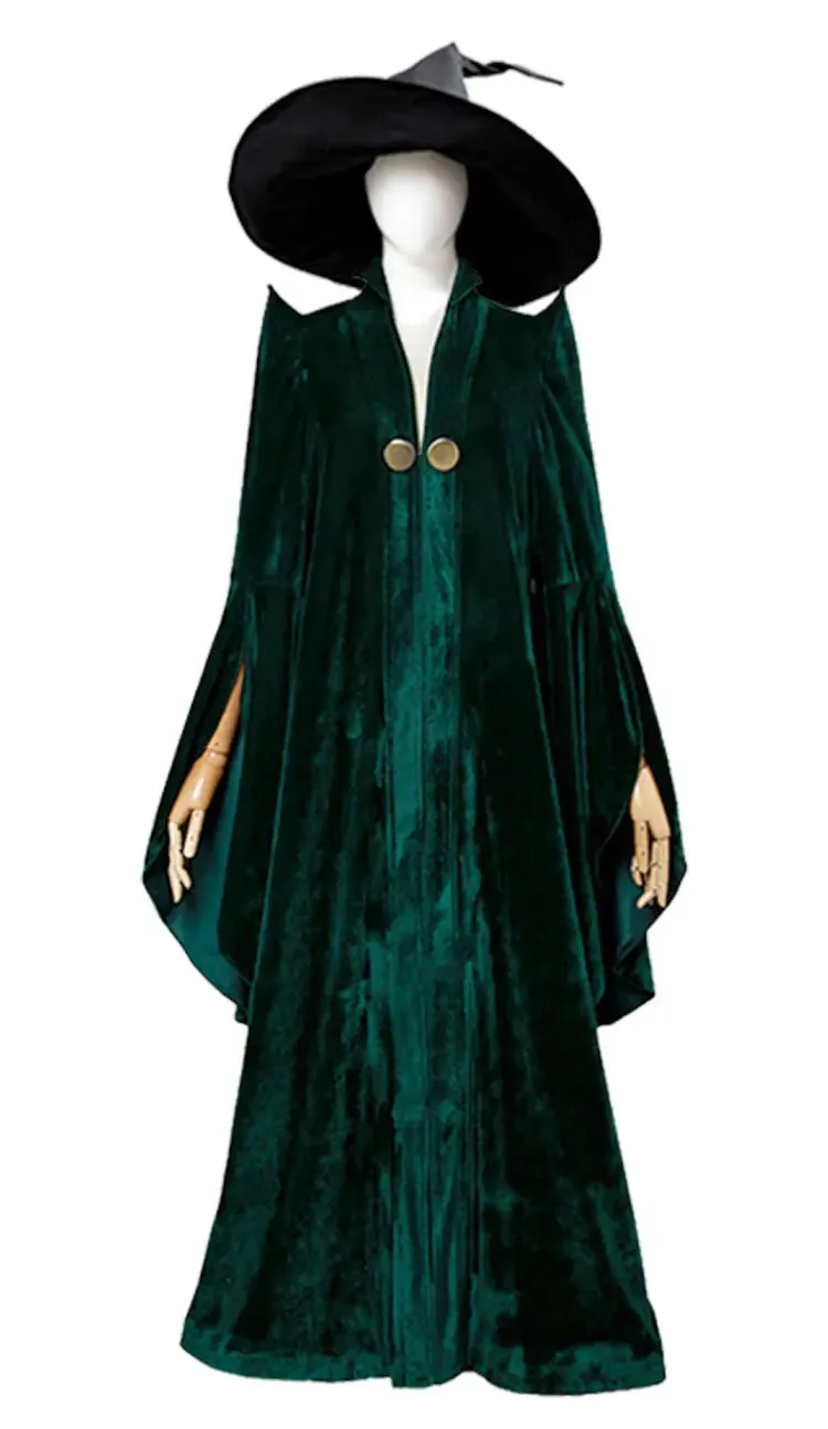 Professor Mileva McGonagall Hogwarts School of Witchcraft and Wizardry Halloween Costume