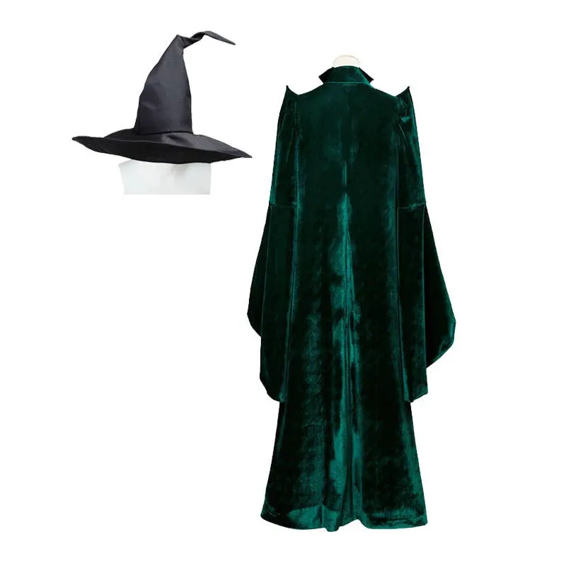 Professor Mileva McGonagall Hogwarts School of Witchcraft and Wizardry Halloween Costume